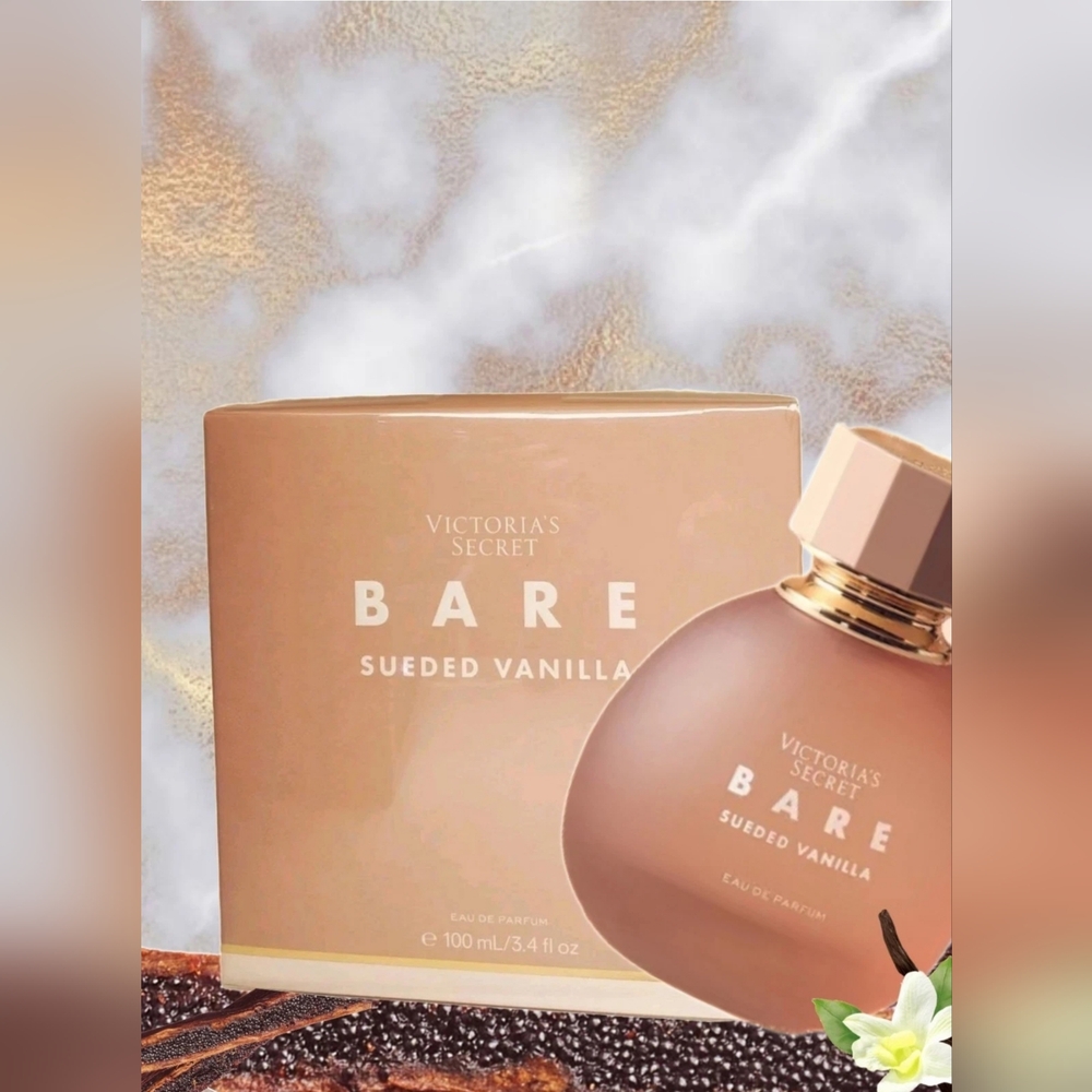 New With Tags Victorias Secrt Bare Suded Vanilla Eau De Parfum, e100 mL/3.4 oz